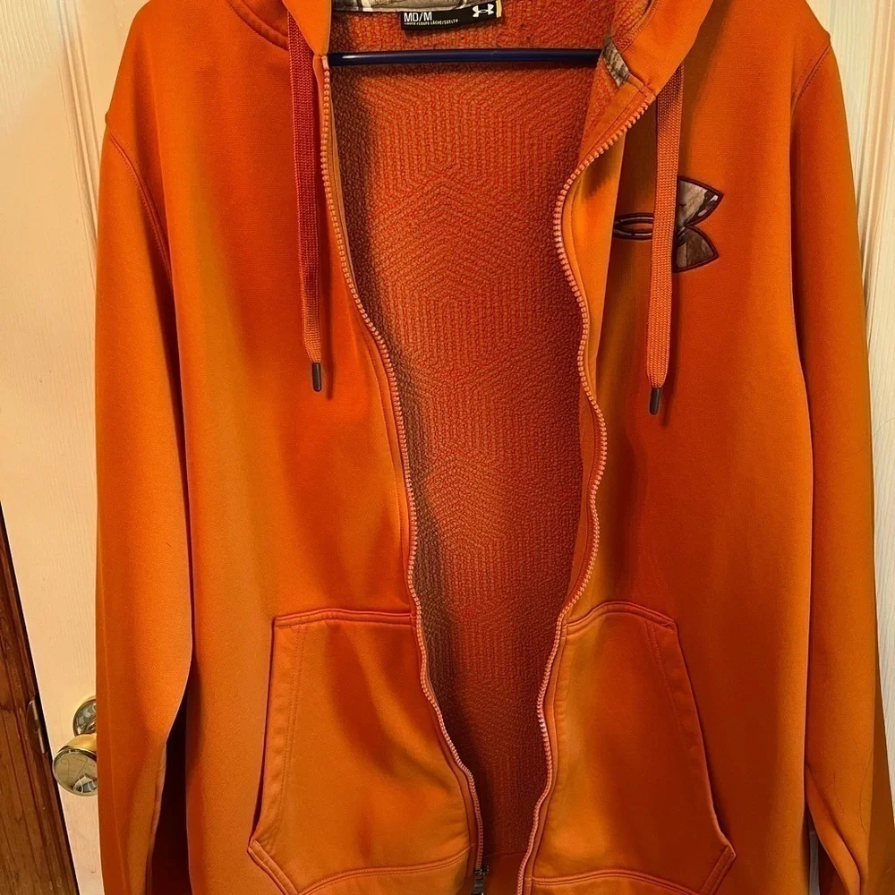 Men’s or Women’s Under Armor Orange Hoodie